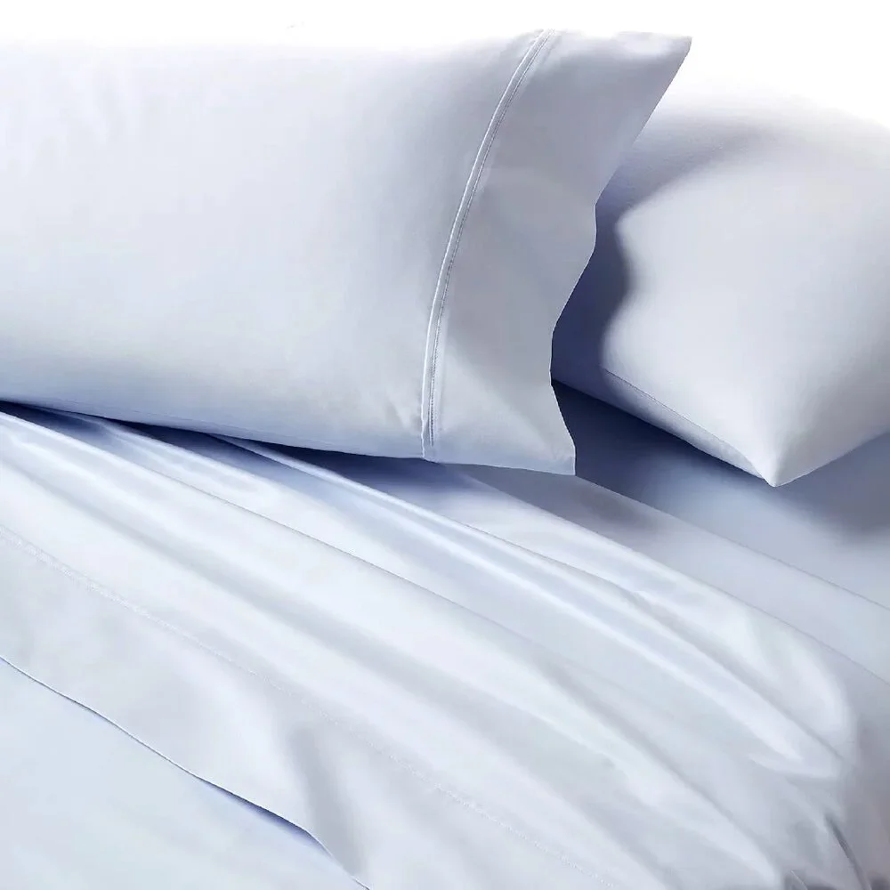 new LIGHT BLUE Charter Club Sleep Luxe 700 TC Egyptian Cotton Cal King Sheet Set